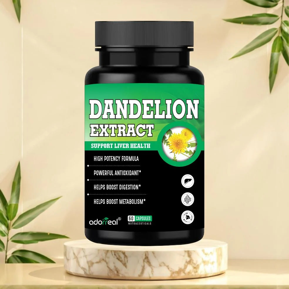 Adorreal Dandelion Extract Capsule | 60 Capsules