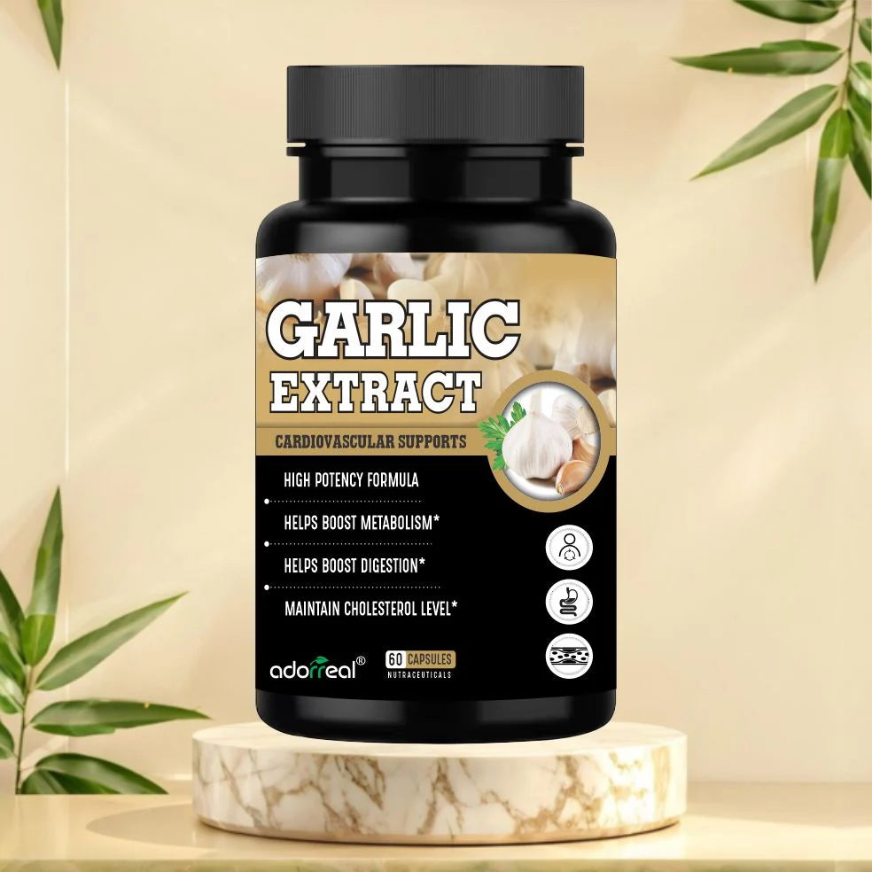 Adorreal Garlic Extract Capsule | 60  Capsules