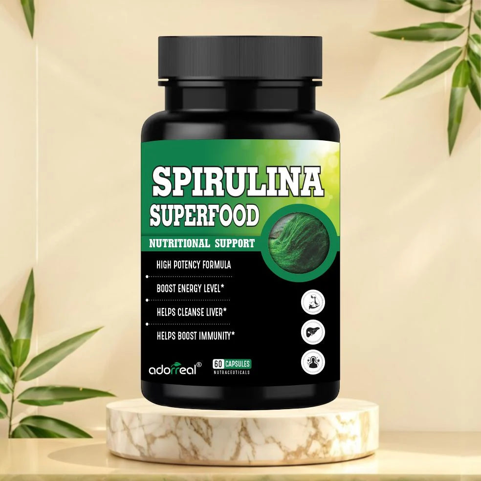 Adorreal Spirulina Extract Capsule | 60 Capsules