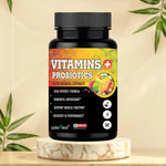 Adorreal Vitamins + Probiotics Capsule | 60 Capsules