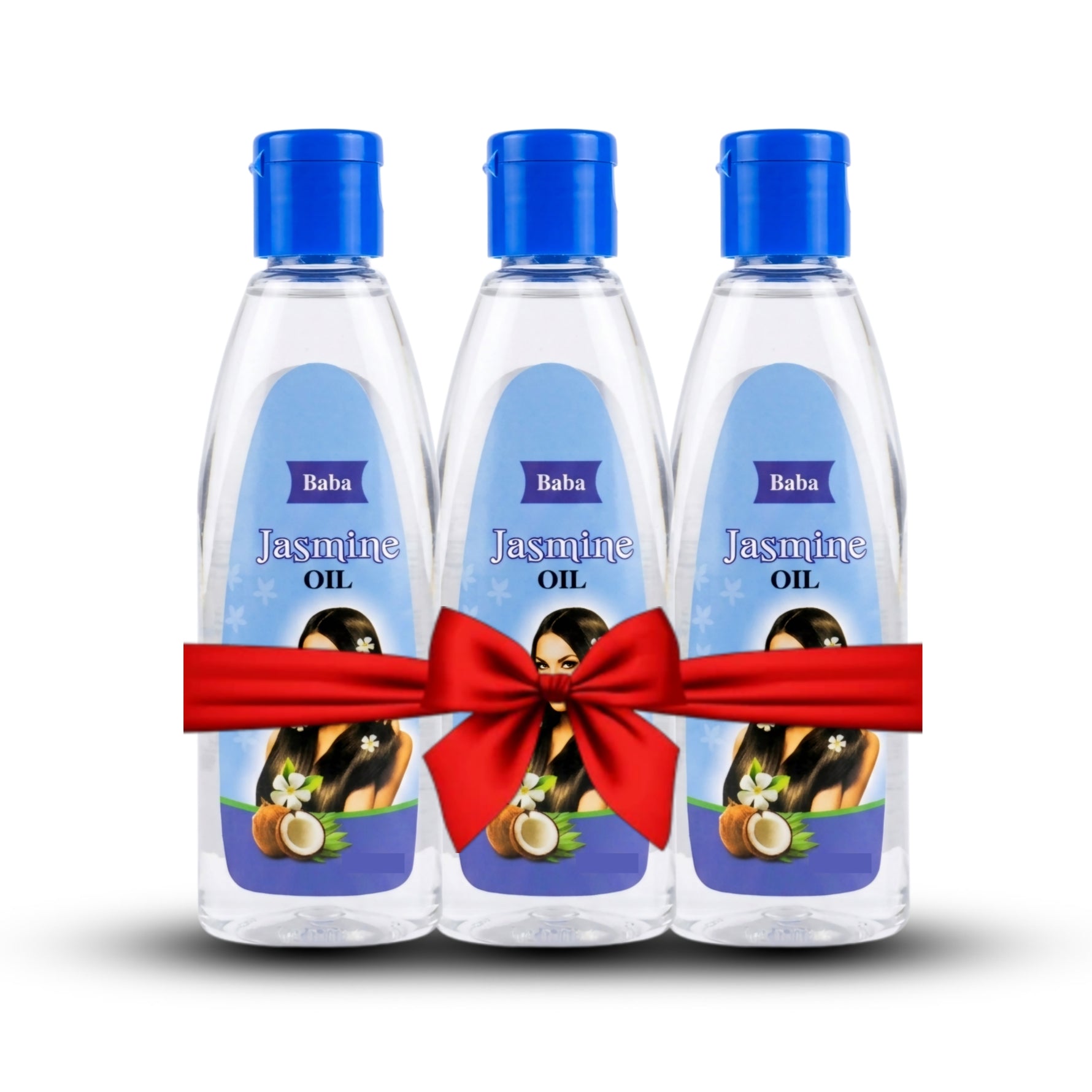 Mahida's Baba Jasmine Hair Oil - 190ml Oil (Pack of 3)