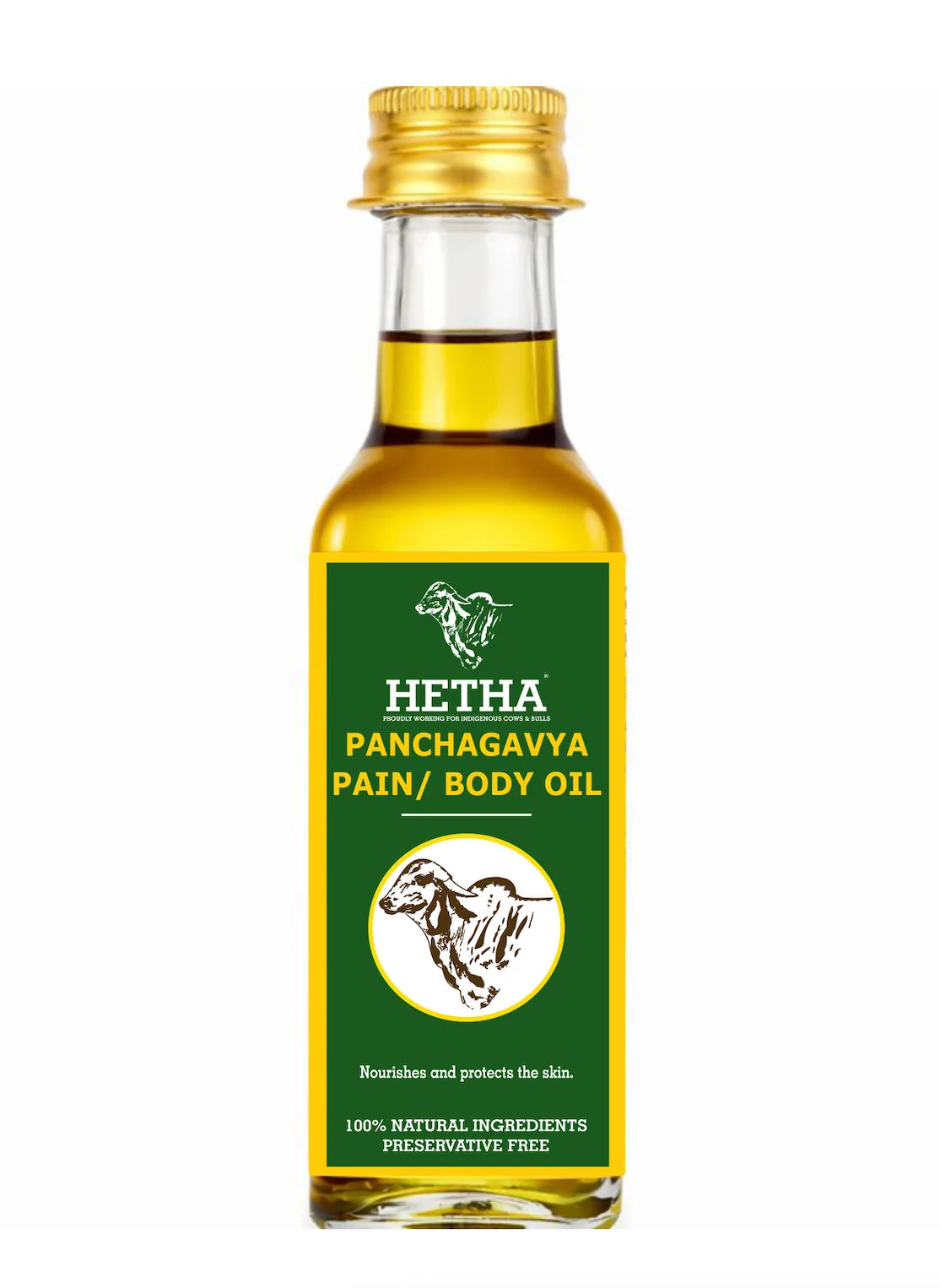 Hetha Panchagavya Body / Pain Oil - 100ml