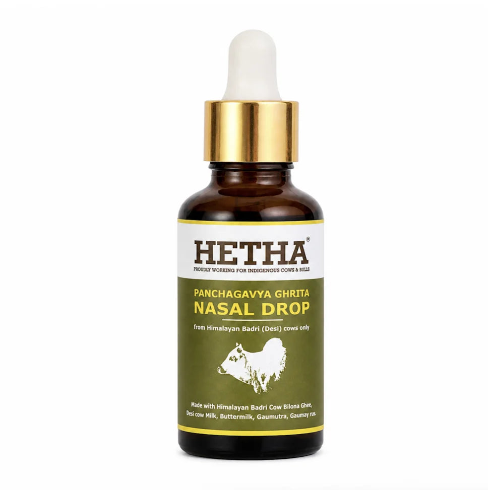 Hetha Panchagavya Ghrita Nasal Drop - 30ml