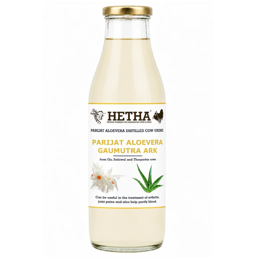 Hetha Parijat Aloevera Gaumutra Ark - 500 ml