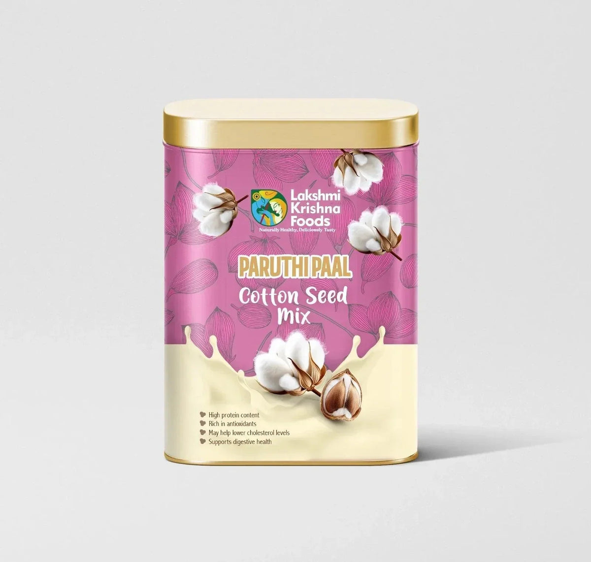 Lakshmi Krishna Naturals Paruthi Paal Cotton Seed Drink Mix 250g