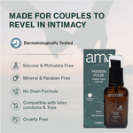 Amocare Passion Pulse Feather Touch Lubricant Chocolate - 50ml