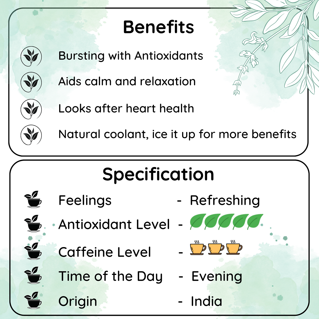 Radhikas Fine Teas Hormonal Balance Passion Fruit Darjeeling Leaf - 100gm