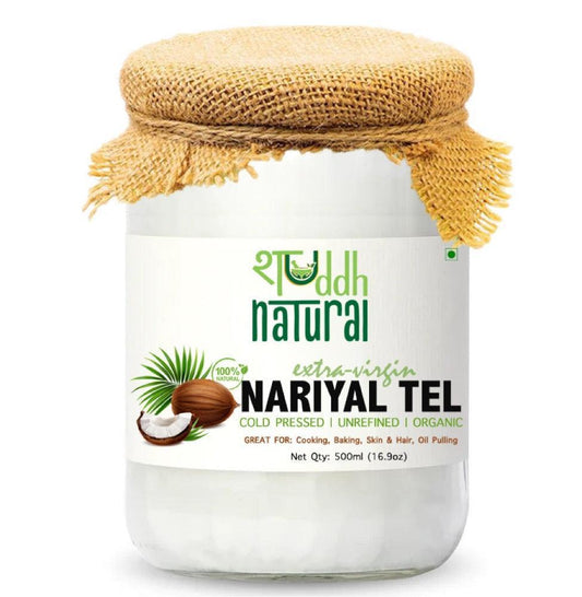 Shuddh Natural Extra Virgin Nariyal Tel (Coconut Oil) - 500ml