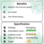 Radhika's Fine Teas Anti-Inflammatory Lanka Peach Tea (50g) | Single-Origin Ceylon Tea with Peach for Skin Glow, Joint Comfort & Immunity