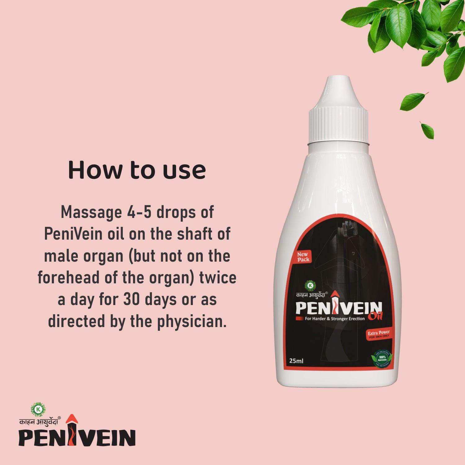 Kaahan Ayurveda Penivein Oil - 25ml Oil