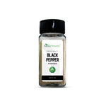 Kerala Naturals Black Pepper Powder 75g Bottle - Organic Ground Black Pepper