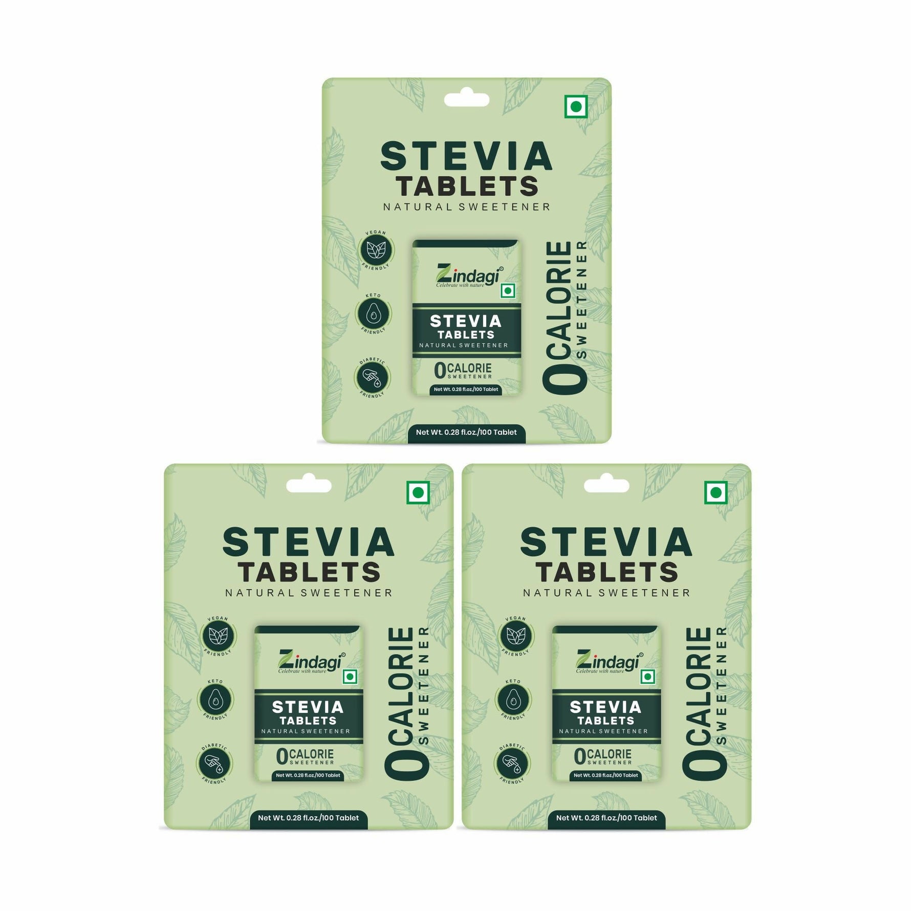 Zindagi Stevia Tablet 100 Tablets