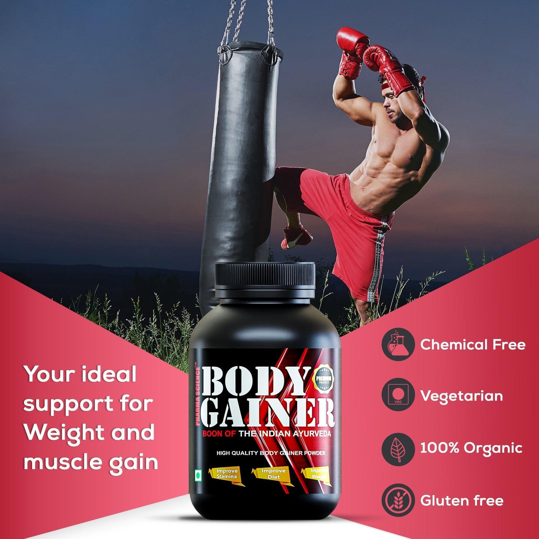 Pharma Science Body Gainer Powder