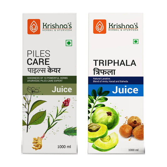 Krishna's Piles Care Juice 1000 ml | Triphala Juice 1000 ml