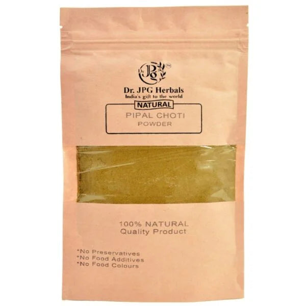 DR. JPG Organic Natural Choti Pipal Powder (200g) | Pure Short Pepper / Pippali Fruit Powder | Piper Retrofractum / Piper Longum