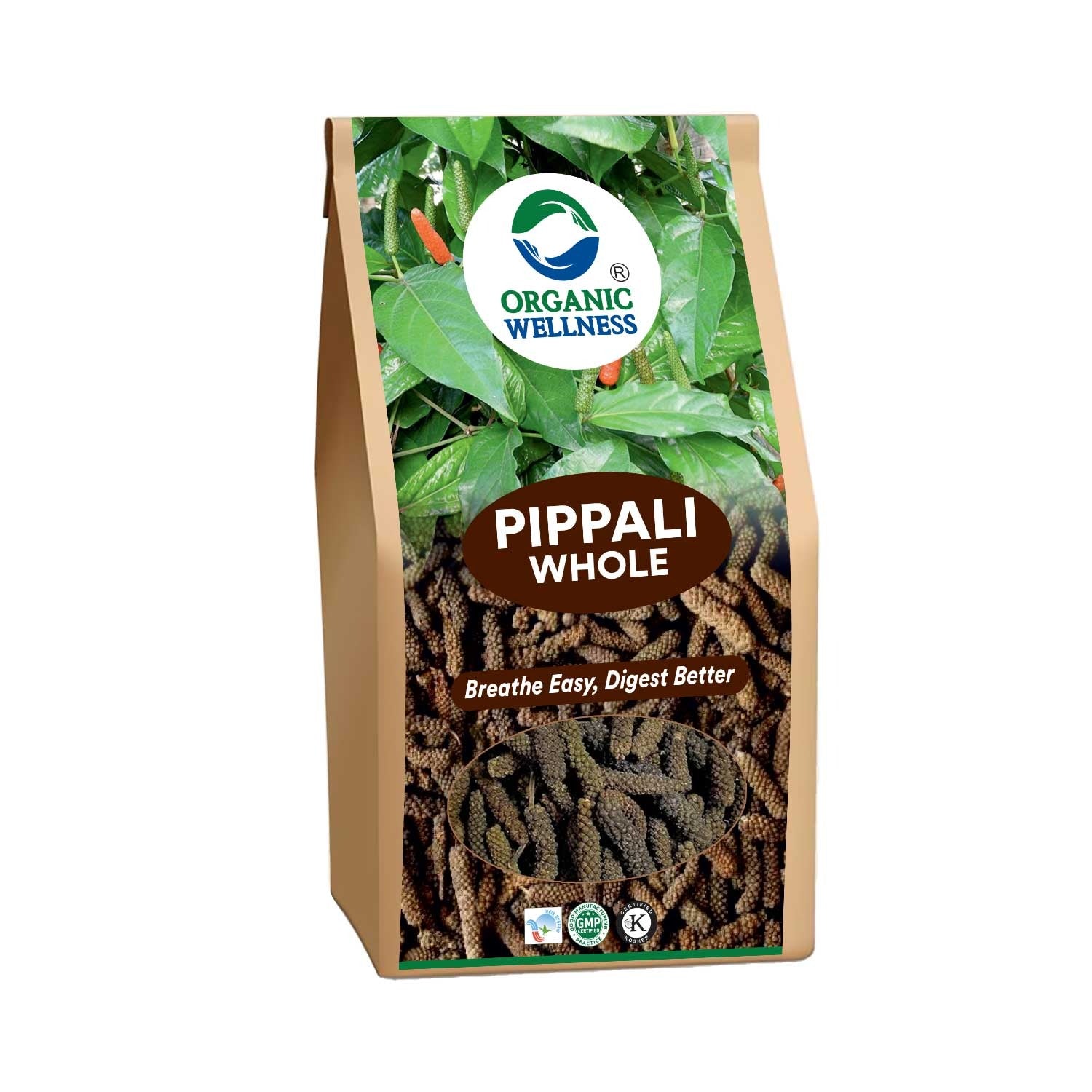 Organic Wellness Long Pippali Whole - 50g