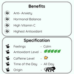 Radhikas Fine Teas Pisces White Leaf - A Thoughtful Zodiac Tea Gift for Healers - 50gm