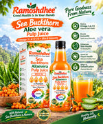 Ramoshdhee Sea Buckthorn Aloe Vera Pulp Juice 1L