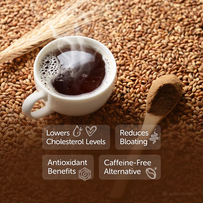 Satopradhan Organic Barley Coffee 100g - 100% Caffeine