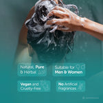 Satopradhan Saponified Rosemary Shampoo 200ml - Oil to Soap Formulated - Mild Natural Shampoo - Herbal, Vegan & Eco-friendly - For All Hair Types - Sulphate & Paraben-free Shampoo Liquid - Combats Dandruff & Hairfall - sodium lauryl sulfate free shampoo