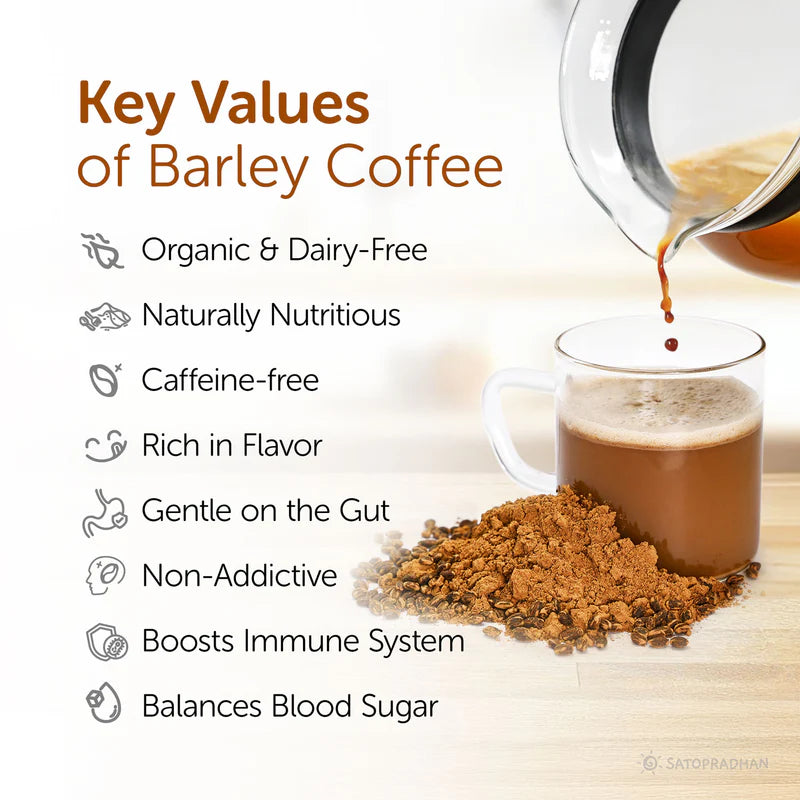 Satopradhan Organic Barley Coffee 100g - 100% Caffeine