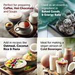 Satopradhan Coconut Mylk Powder 200g -100% Vegan & Pure | No Added Sugar or Flavour | Maltodextrin-Free.