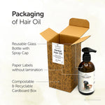 Satopradhan Herbal Hair Oil 200ml - Bakuchi, Kalonji & Organic Rosemary Oil For Hair Growth & Thickness | Hairfall Control Oil | Non-Sticky Oil For Premature Grey Hair - Plant-Based & Eco-friendly hair oil for Dry, Wavy & Curly Hair