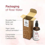 Satopradhan Pure Rose Water (Hydrosol) 100ml | Organic Rose Floral Water for Pore Reduction, Toning & Hydration | Facial Tonic Mist | Steam Distilled Rose Water Spray - Face Mist - Rose Hydrosol for Face - Gulab Jal for Sensitive Skin