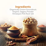 Satopradhan Natural Peanut Butter Crunchy 500g - Mildly Sweetened with Organic Jaggery Powder
