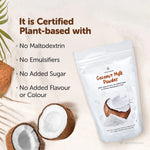 Satopradhan Coconut Mylk Powder 200g -100% Vegan & Pure | No Added Sugar or Flavour | Maltodextrin-Free.