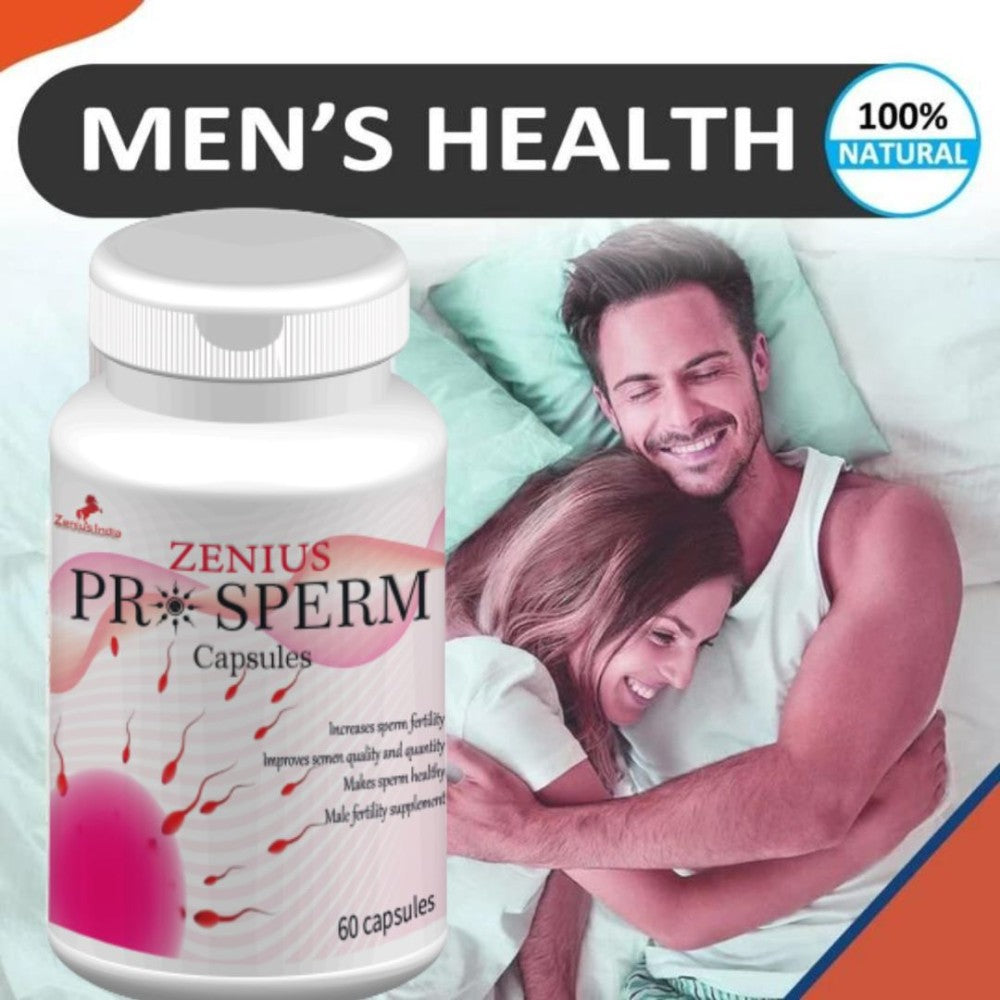 Zenius Pro Sperm Capsules for sperm count increase medicine