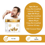 Lifezen Prostowin Capsules - Supports Bladder Relief, Urinary Flow, Prostate Enlargement, Inflammation, Burning
