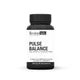 Ikvana PULSE BALANCE Heart Health & Circulation Support by Earthy Concepts - Arjuna, Brahmi & Shankhpushpi Botanical Blend - 650 mg - 60 Veggie Capsules