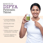 Vedistry Dipya Pylecalm Tablets 60s - Ayurvedic Piles Medicine for Hemorrhoids Relief