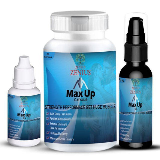 Zenius Max Up Kit - Sexual Wellness Capsules for Sexual Health and Stamina Boosting