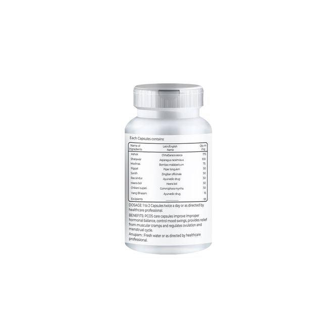 Zenius PCOS Care Capsules for PCOS and PCOD Management - 60 Capsules
