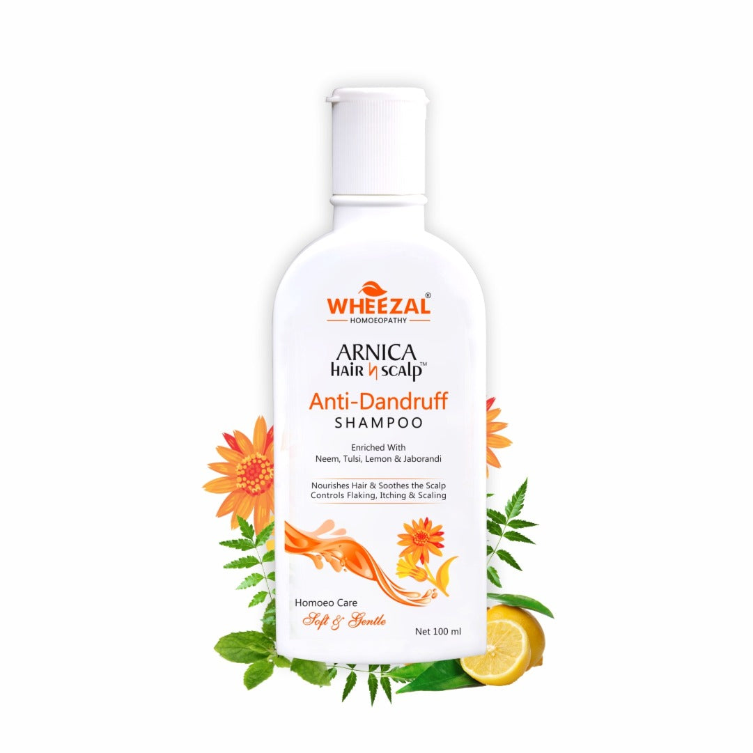 Wheezal Arnica Hair N Scalp Anti-Dandruff Shampoo - 100ml