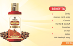 Khadi Care Herbal Reetha Shampoo for Deep Cleansing & Natural Shine - 210ml