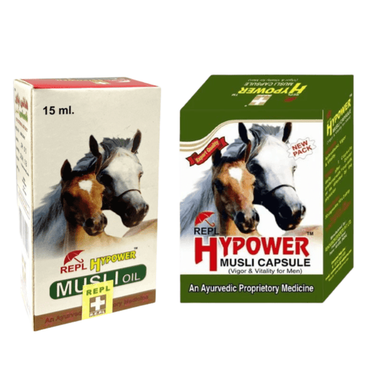 REPL Hypower Musli Combo - Oil & Capsules