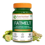Pure Nutrition Fatmelt with Garcinia Cambogia, L-Carnitine & ACV, 90 Capsules | Weight Support