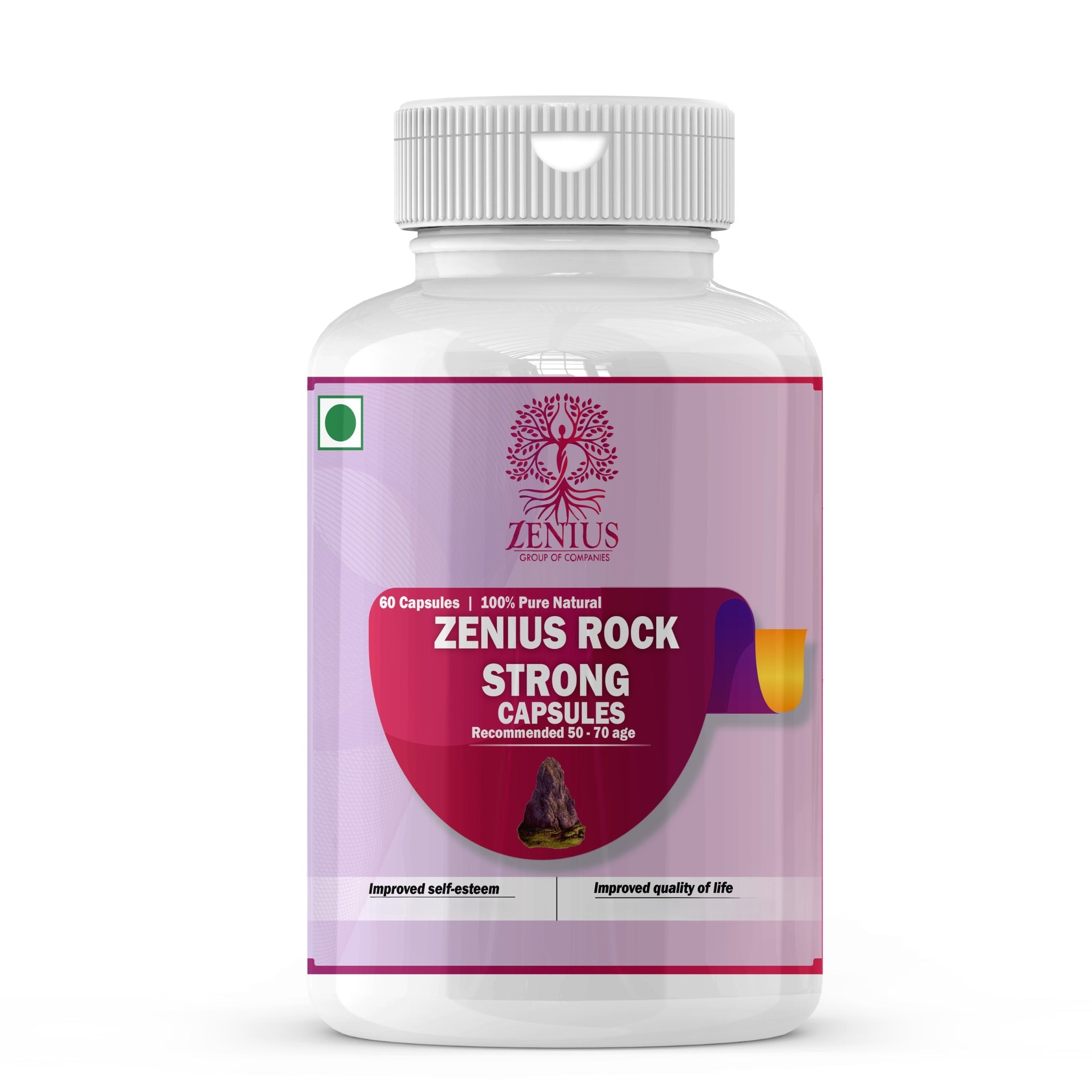 Zenius Rock Strong Capsules (50-70) - 30 Capusles