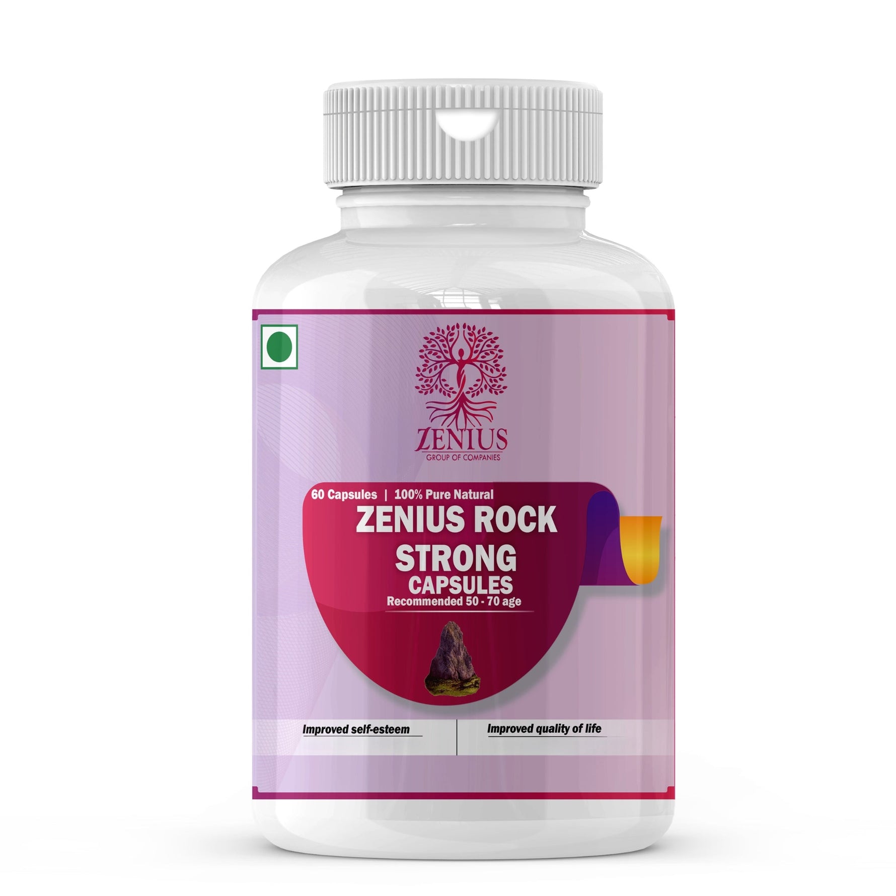 Zenius Rock Strong Capsules (50-70) - 30 Capusles