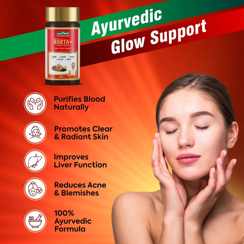 Jeena Sikho Acharya Ji's Rakta+ Care Tablet (60 Tablets)