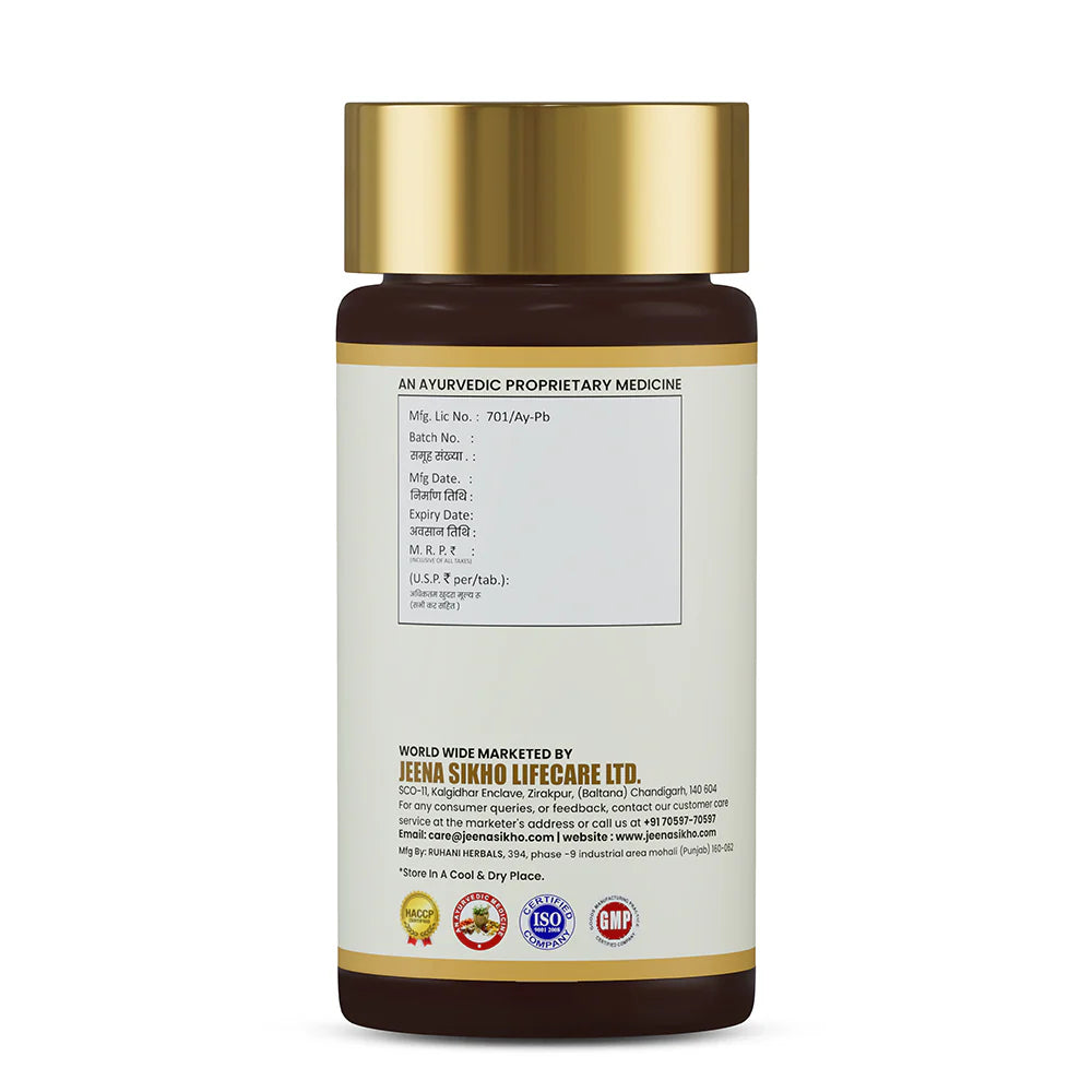 Jeena Sikho Acharya Ji's Rakta+ Care Tablet (60 Tablets)