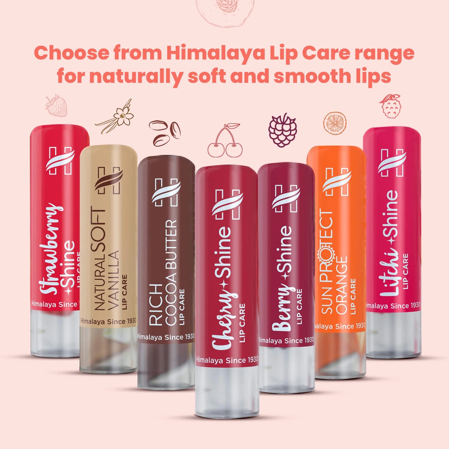 Himalaya Peach Shine Lip Care - 4.5gm