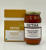 Hetha Himalayan Wild Forest Raw Honey - NMR Passed | Unprocessed | Unpasteurized - 1400gms