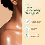 Moha: Rejuvenating Body Massage Oil (200ml)- Ayurvedic Stress & Pain Relief Oil