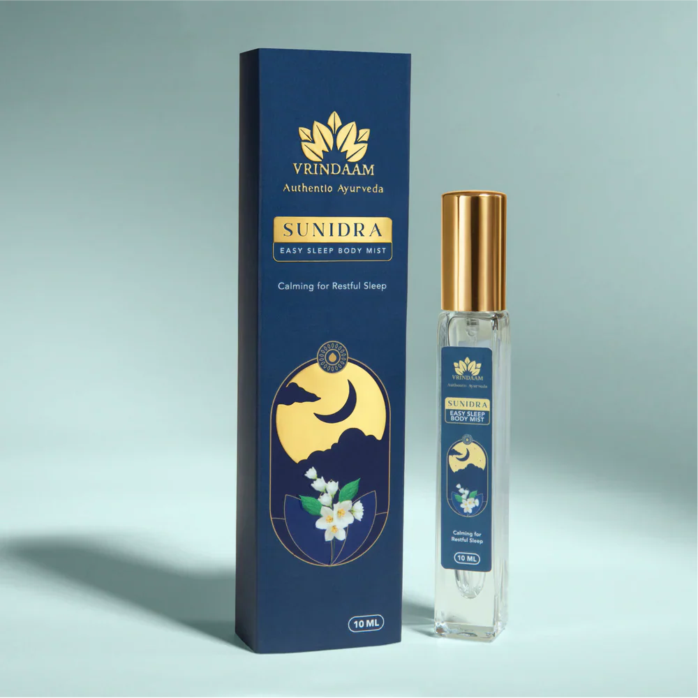 vrindaam Sunidra (Easy Sleep Body Mist) spray - 10ml