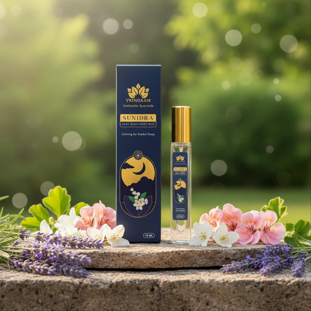 vrindaam Sunidra (Easy Sleep Body Mist) spray - 10ml