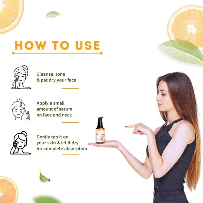 Zenius Vitamin-C Face Serum - for Skin Care and Glow Enhancement - 30ml Serum
